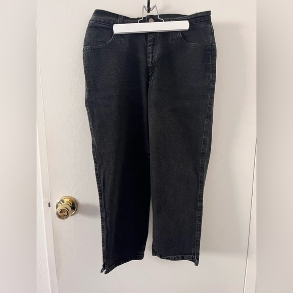 Riders by Lee Black Jeans Denim Women’s 12 - Picture 1 of 11